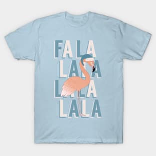 Fa La La Flamingo Christmas T-Shirt